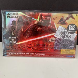 Star Wars activity sticker pad over 800 stickers. Hours of fun & play scenes